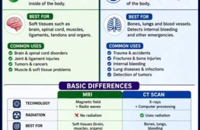 Différence entre scanner et IRM : Comparaison complète