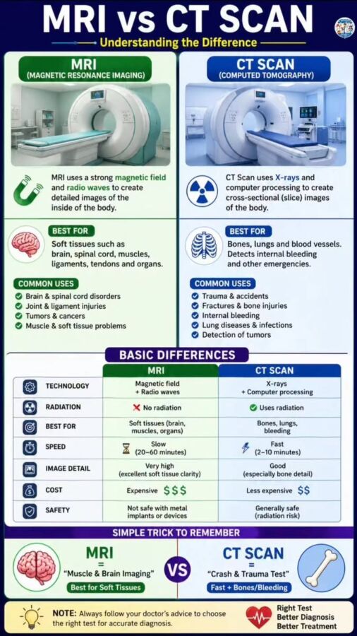 Scanner vs IRM différences