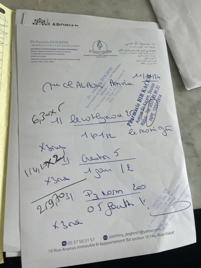 Tarif IRM avec prescription