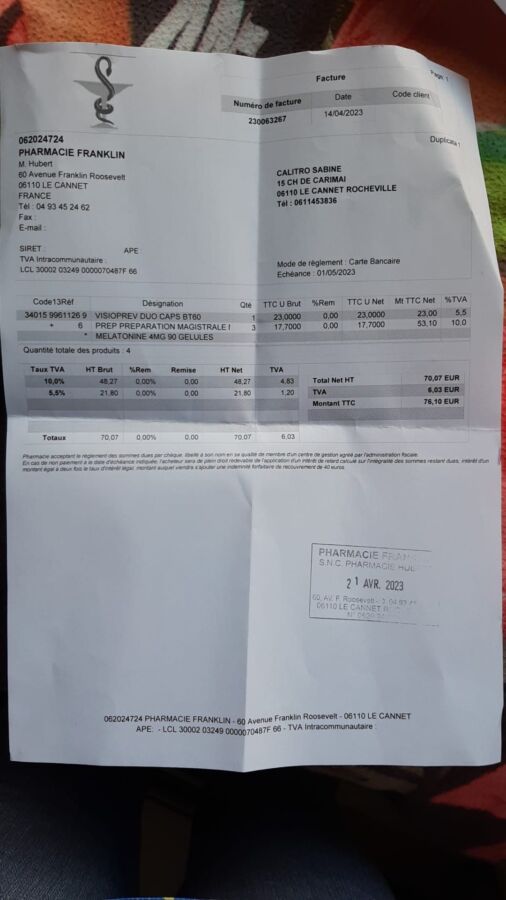 Coût IRM sur ordonnance