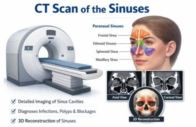Scanner des sinus : Durée de l&rsquo;examen